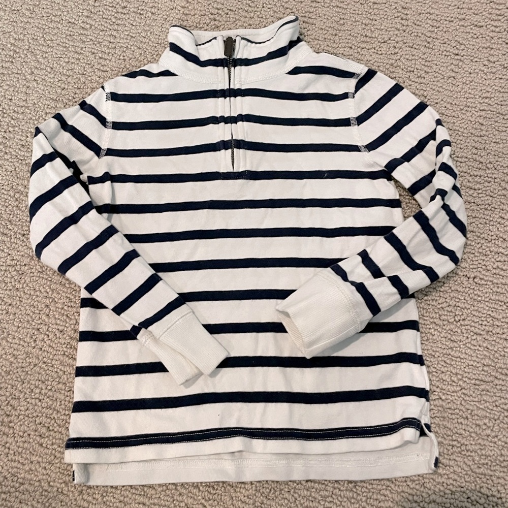 Crewcuts cotton stripe henley top